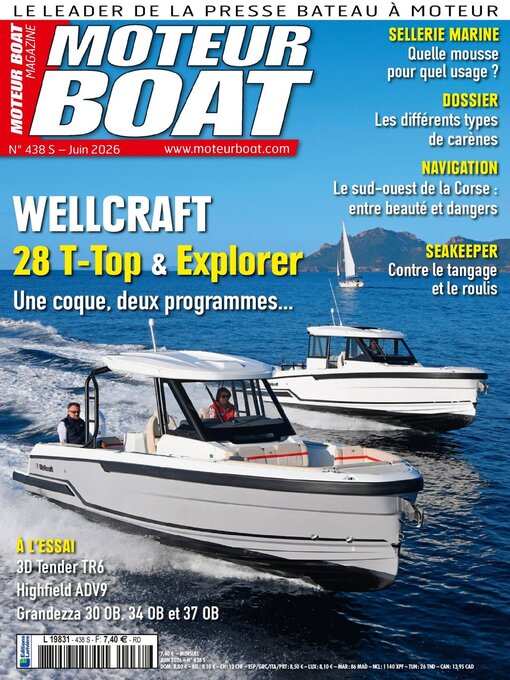 Cover image for Moteur Boat Magazine